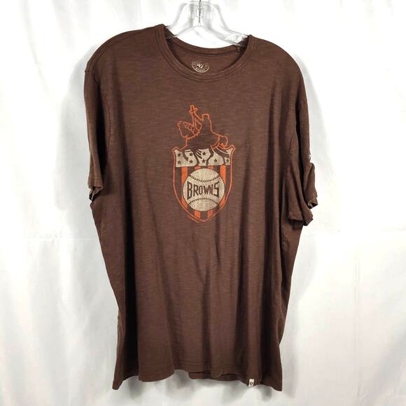 '47 Brand St, Louis Browns M T-Shirt Baltimore Orioles MLB AL - Picture 1 of 7